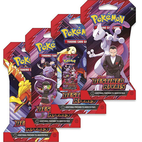 Destined Rivals 4 x willekeurige Sleeved Booster Pack