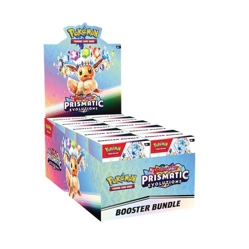 PRE ORDER - Pokemon Prismatic Evolutions Booster Bundle Display