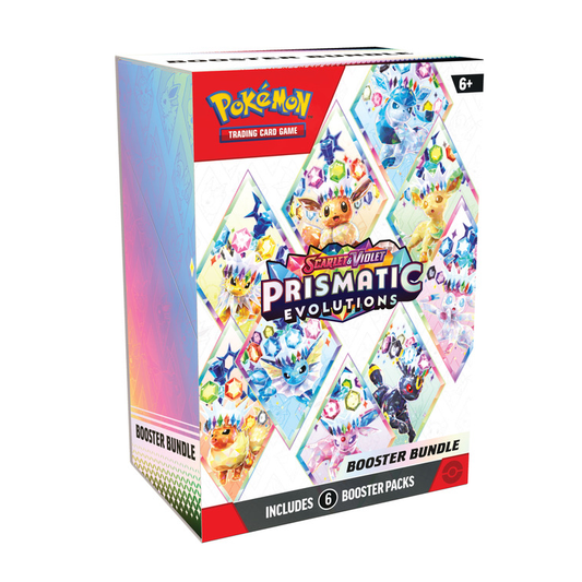 PRE ORDER - Pokemon Prismatic Evolutions Booster Bundle