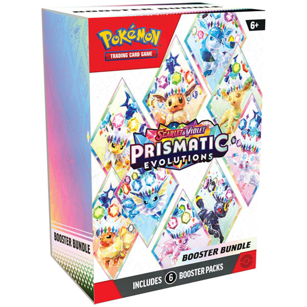 Pokémon TCG: Prismatic Evolutions Booster Bundle Display