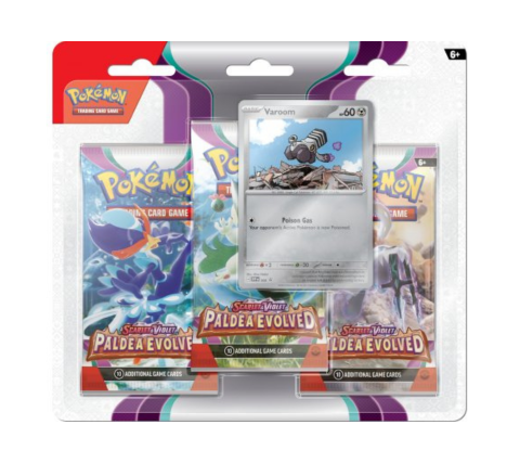 Pokemon - Paldea Evolved 3 Booster Blister: Varoom