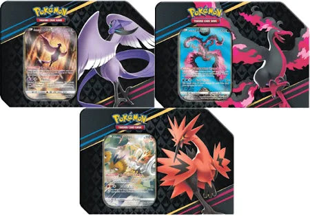 Pokemon: Crown Zenith USA Special Art Tin - Articuno/Zapdos/Moltres
