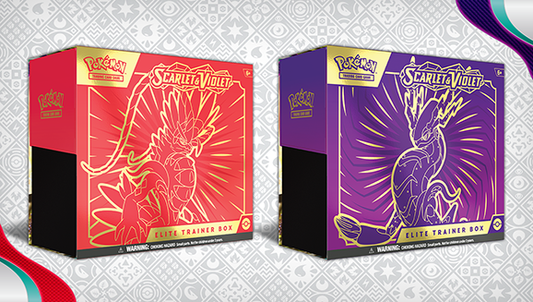 Pokemon Scarlet & Violet Elite Trainer Box (2 varianten)