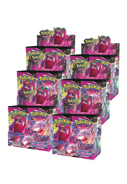 Pokemon Sealed Fusion Strike Boosterbox case