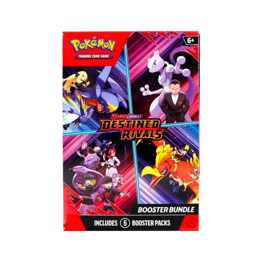 Pokemon Scarlet & Violet: Destined Rivals 6-Pack Booster Bundle