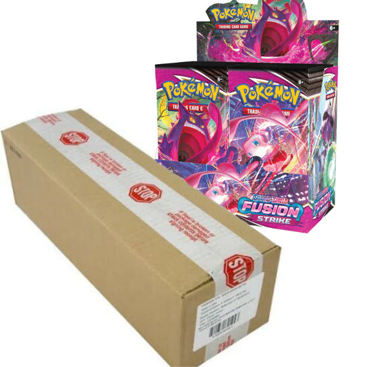 Pokemon Sealed Fusion Strike Boosterbox case