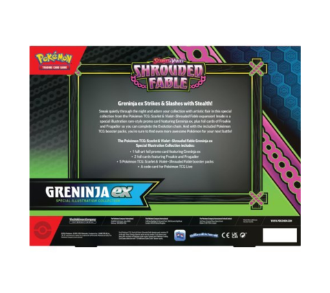 Pokemon - Shrouded Fable Special Collection: Greninja EX