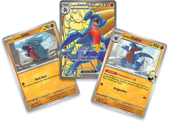Pokemon TCG Cynthia's Garchomp EX Premium Collection Box